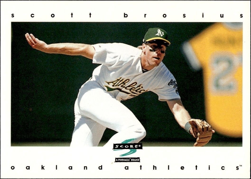 1997 Score Scott Brosius #97 trading card