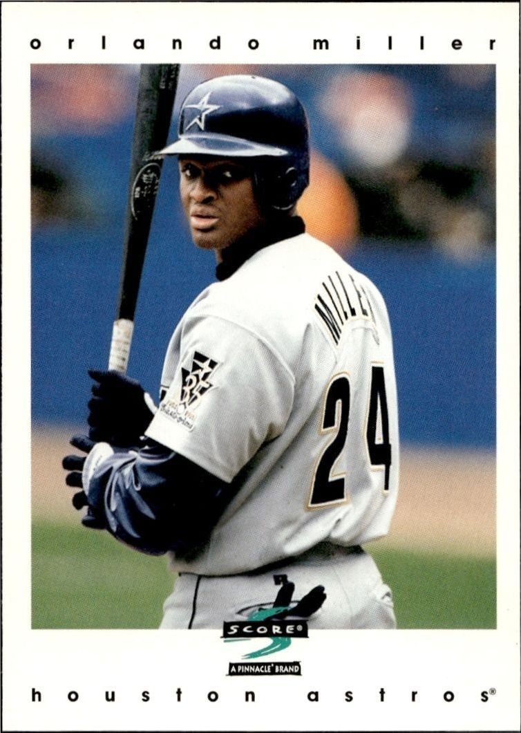 1997 Score Orlando Miller #80 trading card