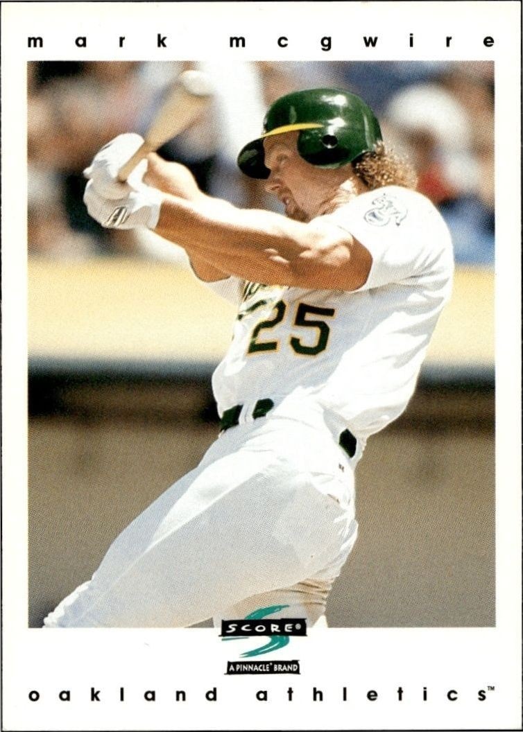 1997 Score Mark McGwire #187 trading card