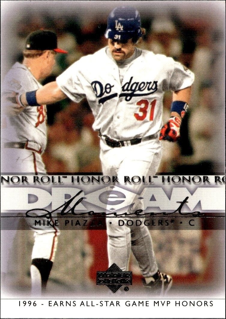 2002 Upper-Deck Honor Roll Mike Piazza #33 trading card