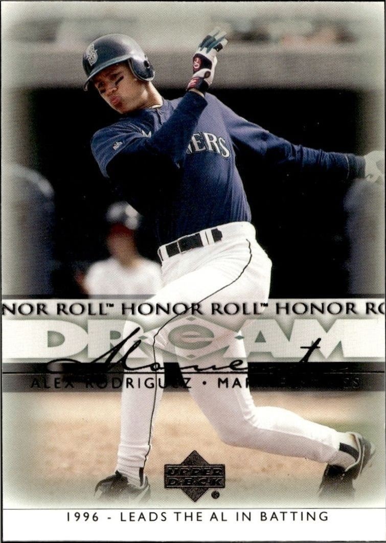 2002 Upper-Deck Honor Roll Alex Rodriguez #84 trading card