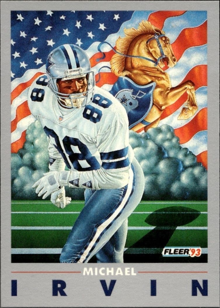 1993 Fleer Michael Irvin #246 trading card
