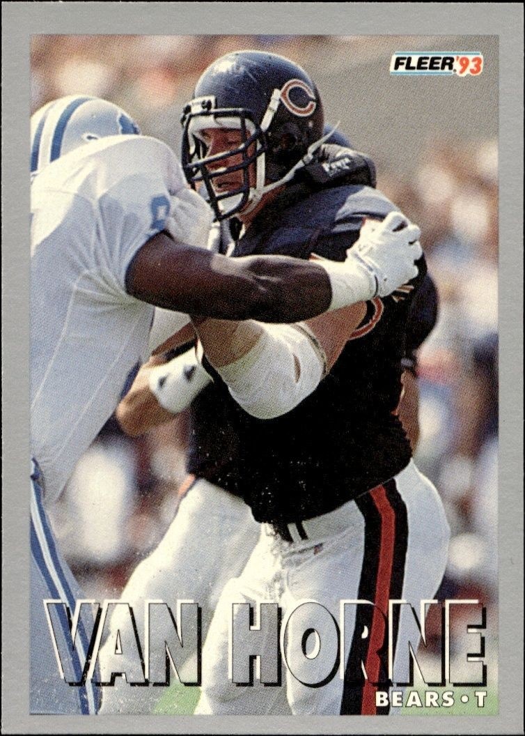 1993 Fleer Keith Van Horne #499 trading card