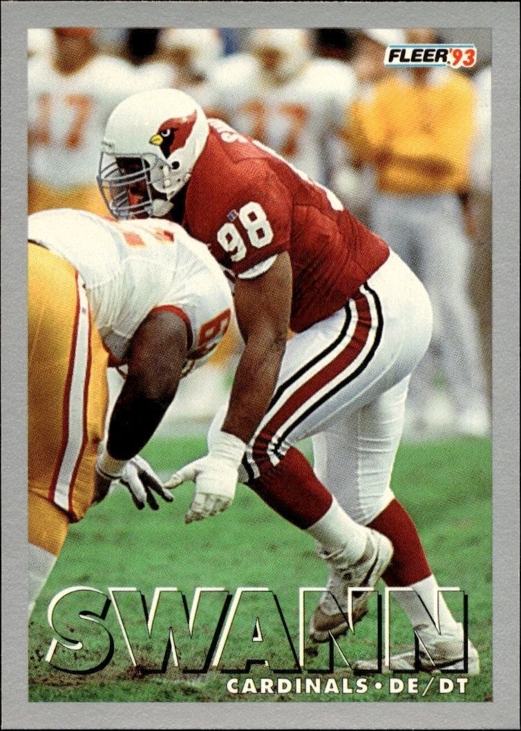 1993 Fleer Eric Swann #165 trading card