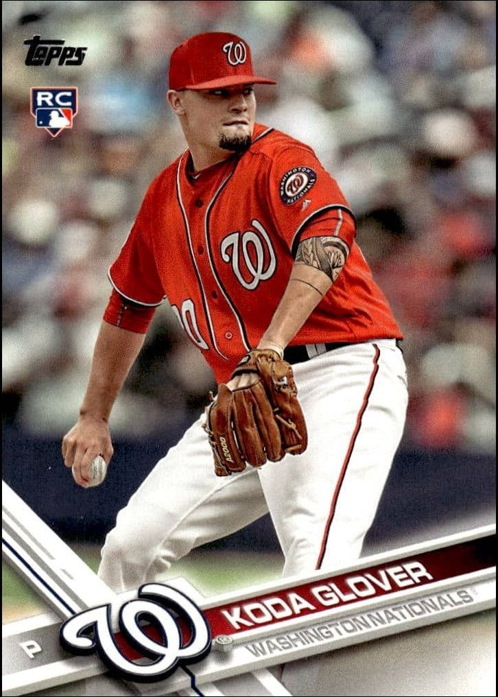 2017 Topps Series 2 Koda Glover #364 trading card