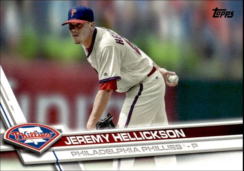 2017 Topps Series 1 Jeremy Hellickson #348 trading card