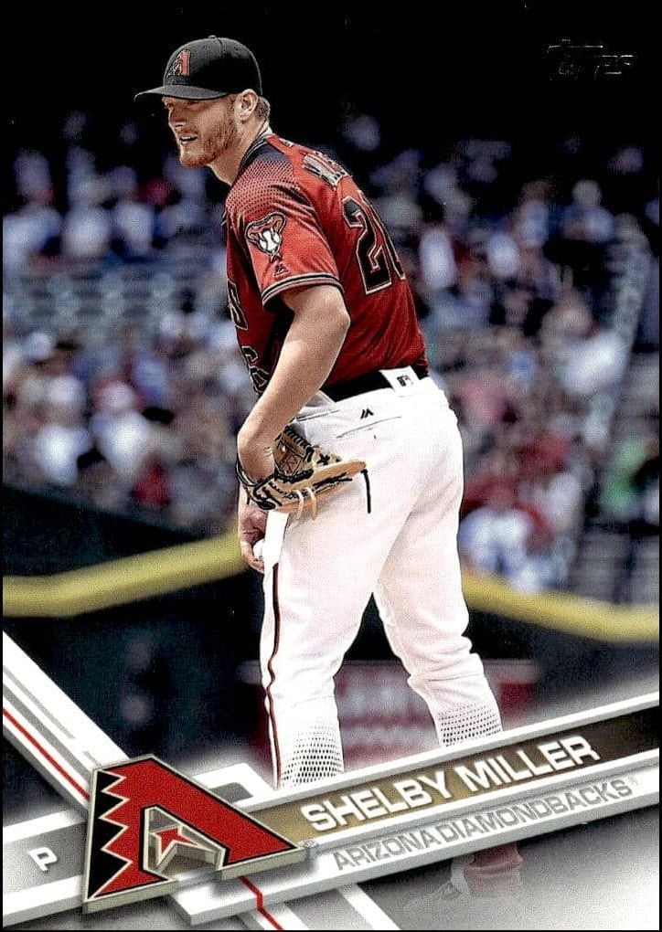 2017 Topps Series 2 Shelby Miller #355 trading card
