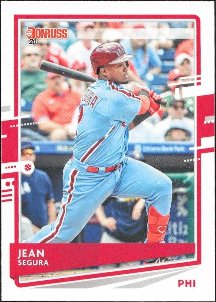2020 Panini Donruss Jean Segura #70 trading card