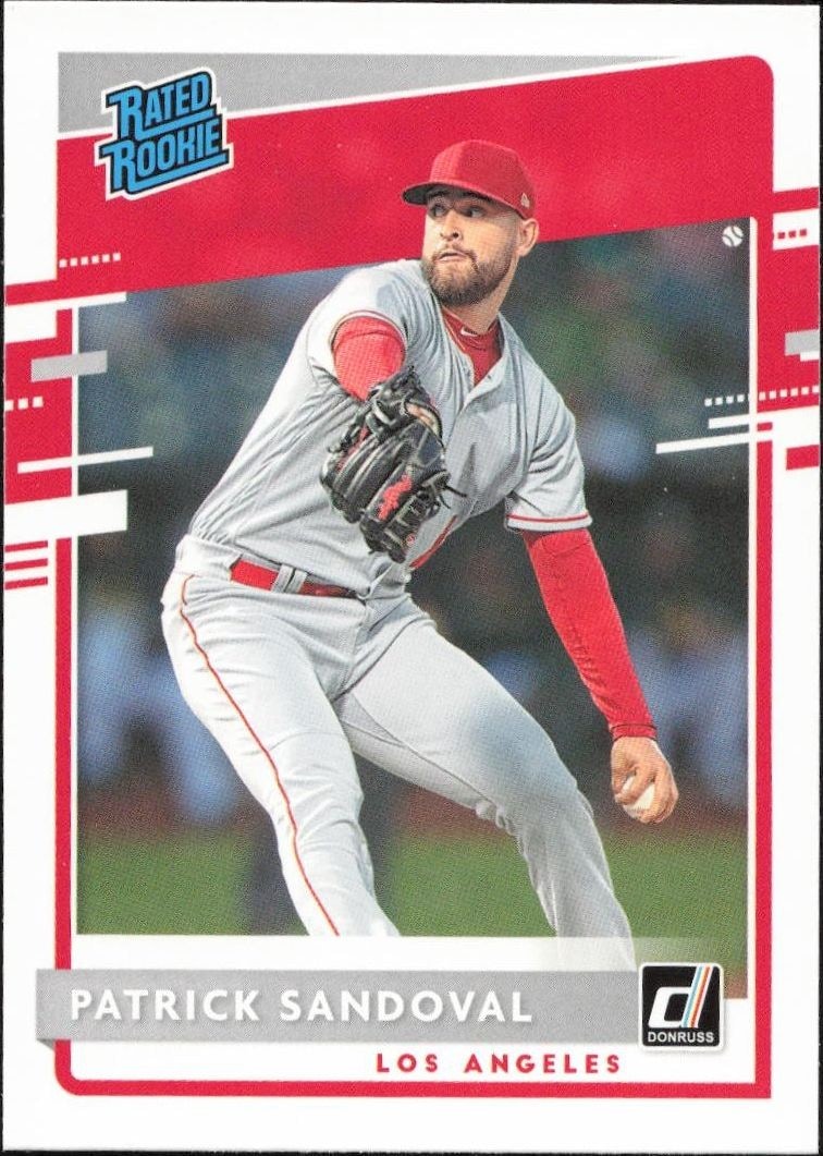 2020 Panini Donruss Patrick Sandoval #47 trading card