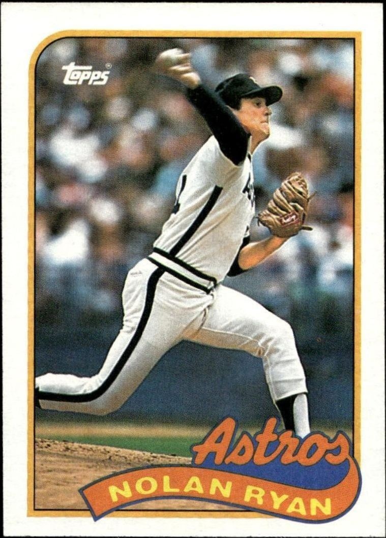 1989 Topps Nolan Ryan #530 trading card
