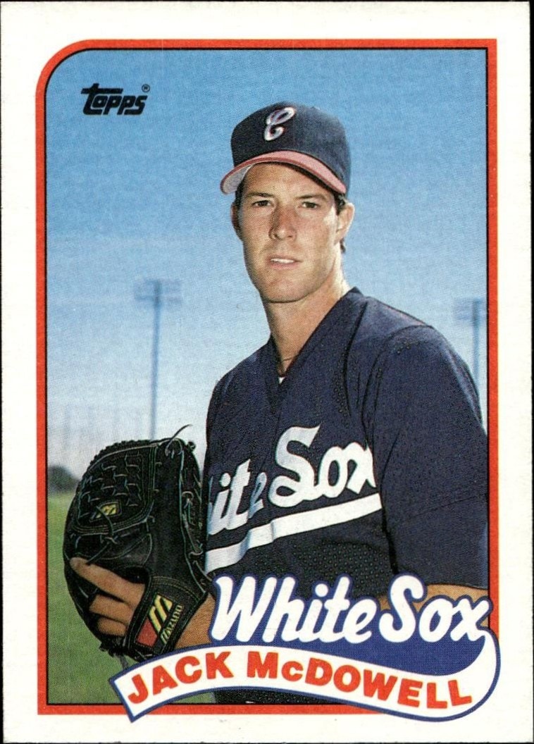 1989 Topps Jack McDowell #486 trading card