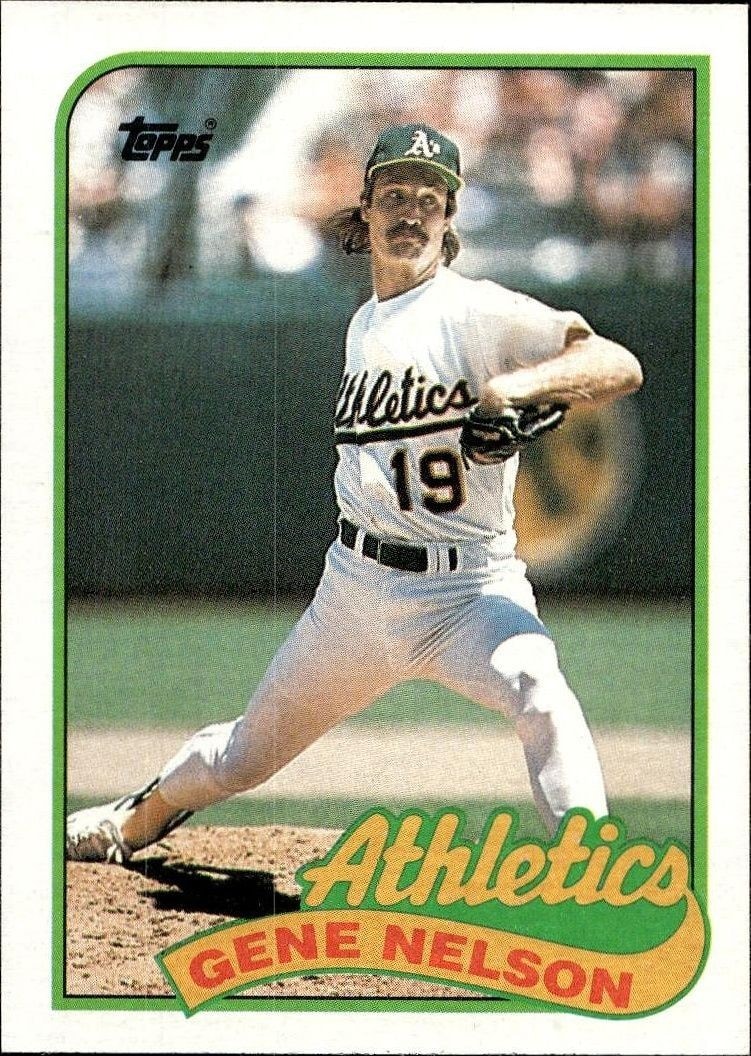 1989 Topps Gene Nelson #581 trading card