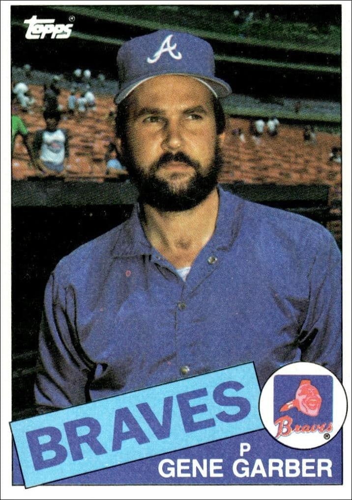 1985 Topps Gene Garber #129 trading card