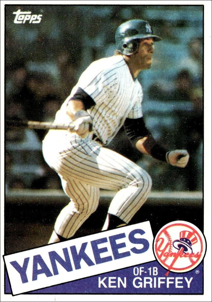 1985 Topps Ken Griffey #380 trading card