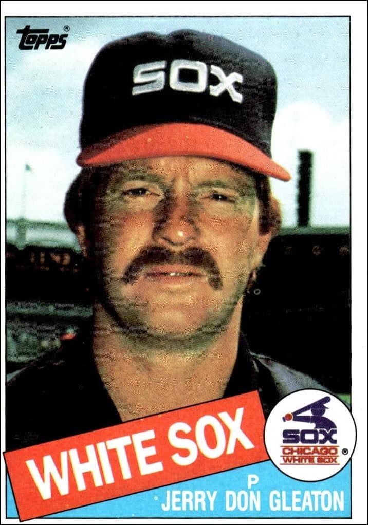 1985 Topps Jerry Don Gleaton #216 trading card