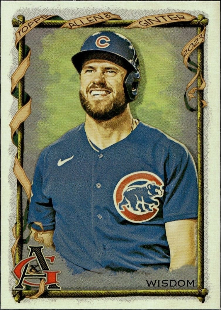 2023 Topps Allen & Ginter Patrick Wisdom #195 trading card