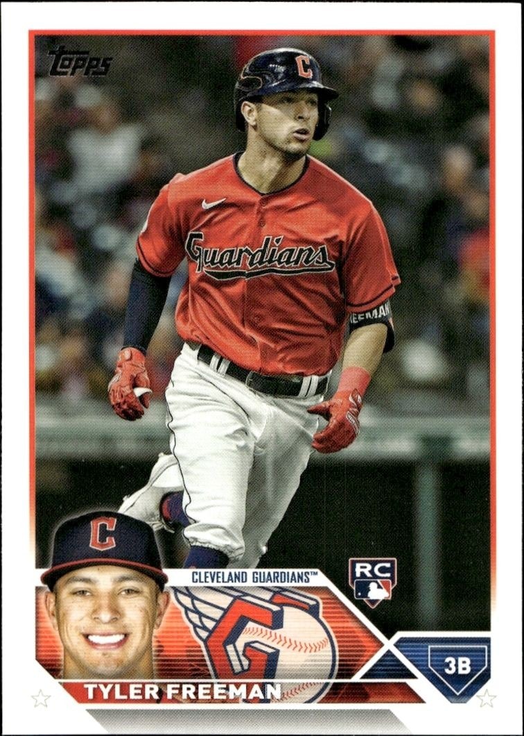 2023 Topps Series 2 Tyler Freeman #462 trading card