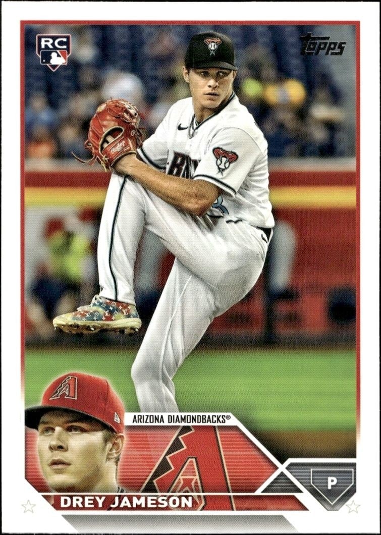2023 Topps Series 2 Drey Jameson #502 trading card