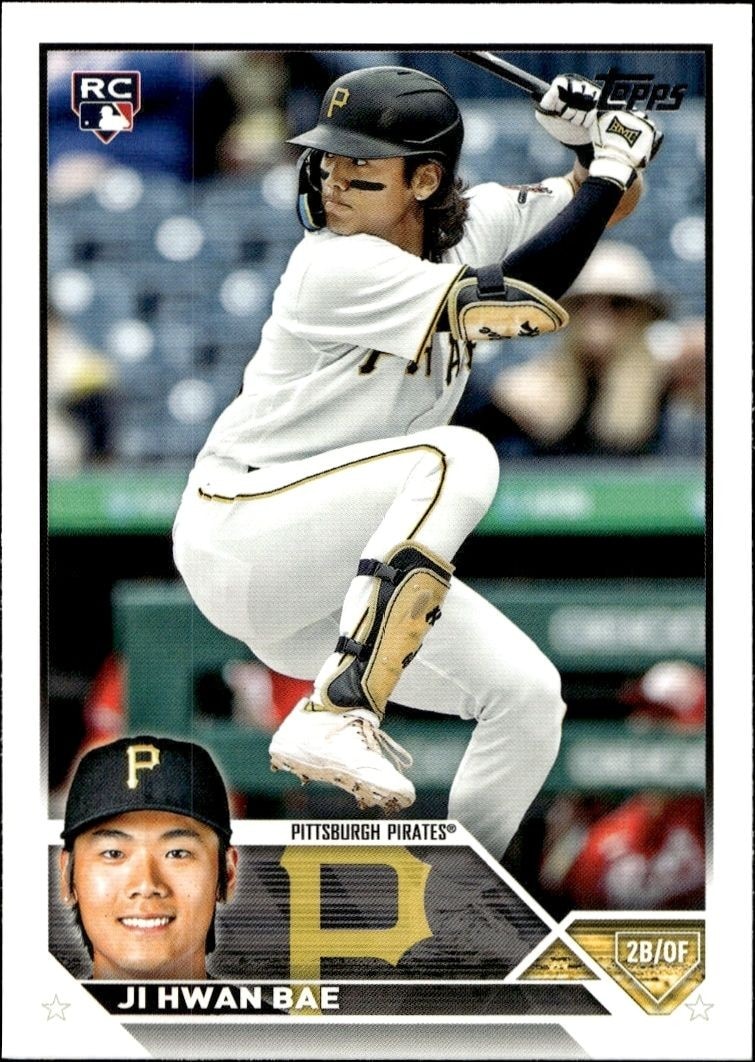 2023 Topps Series 2 Ji Hwan Bae #491 trading card