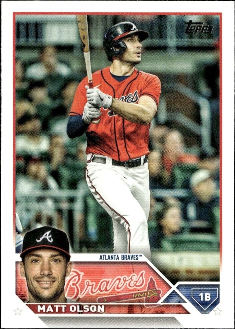 2023 Topps Series 2 Matt Olson #481 trading card