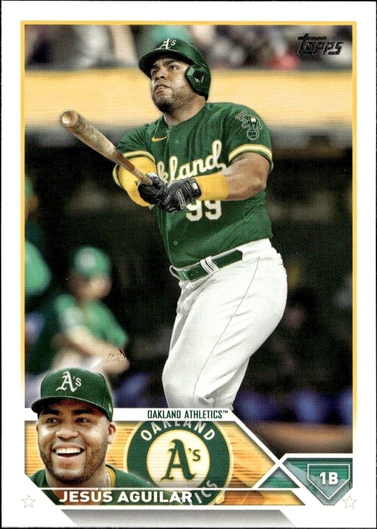 2023 Topps Series 2 Jesus Aguilar #554 trading card