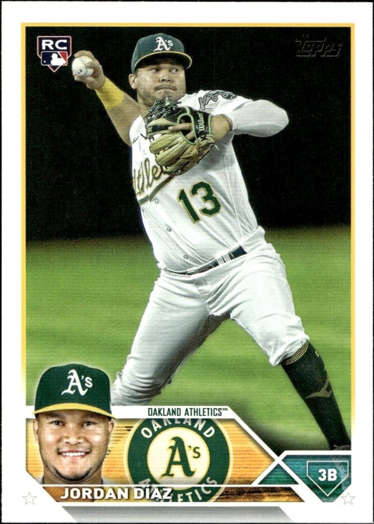 2023 Topps Series 2 Jordan Diaz #423 trading card