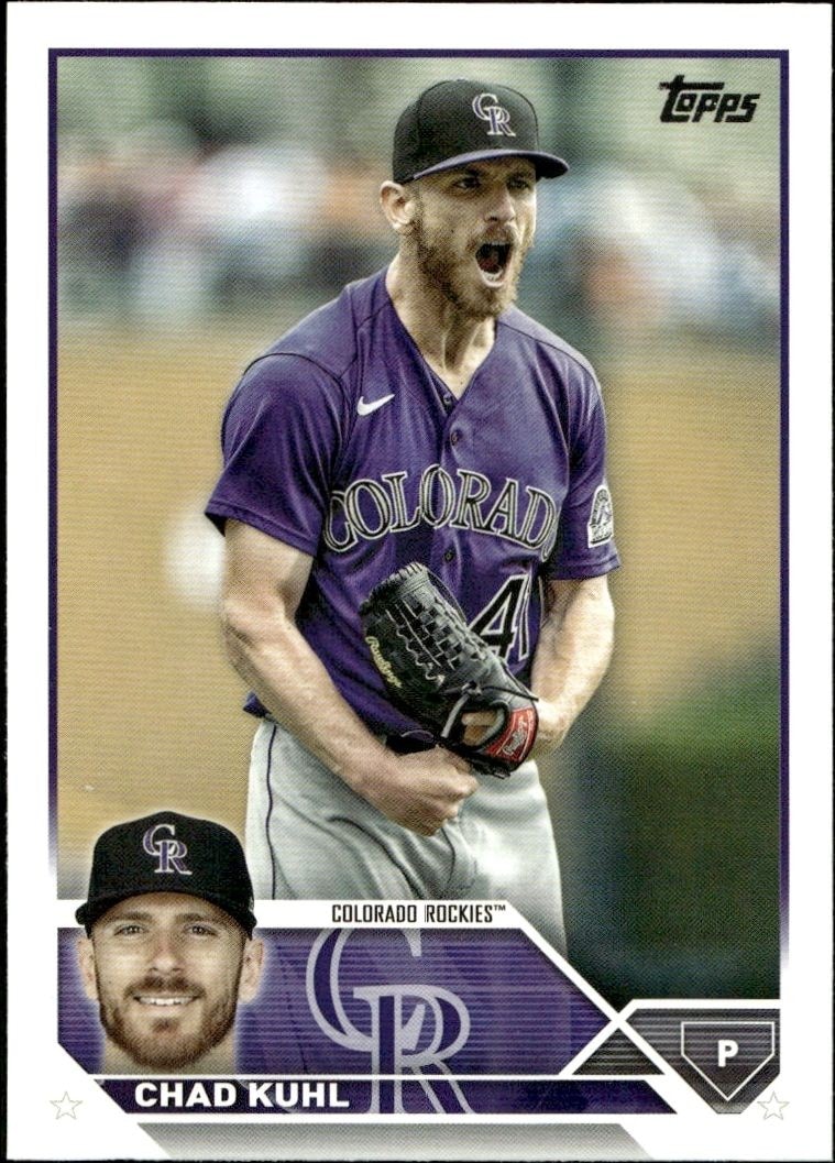2023 Topps Series 2 Chad Kuhl #517 trading card