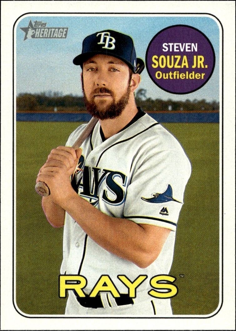 2018 Topps Heritage Steven Souza Jr. #32 trading card