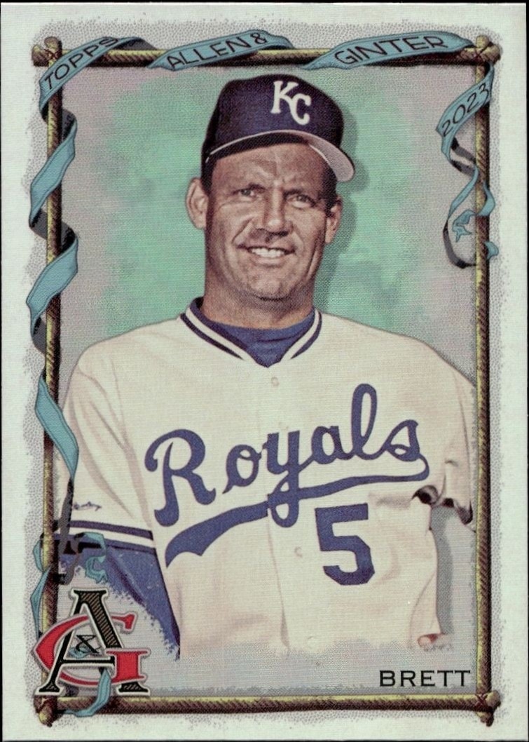 2023 Topps Allen & Ginter George Brett #79 trading card