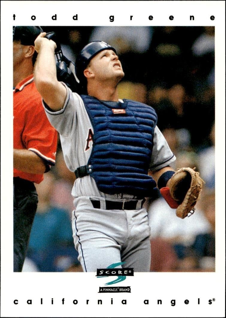1997 Pinnacle Score Todd Greene #277 trading card