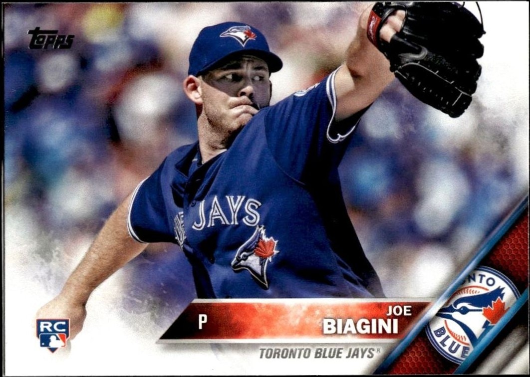 2016 Topps Update Series Joe Biagini #US242 trading card