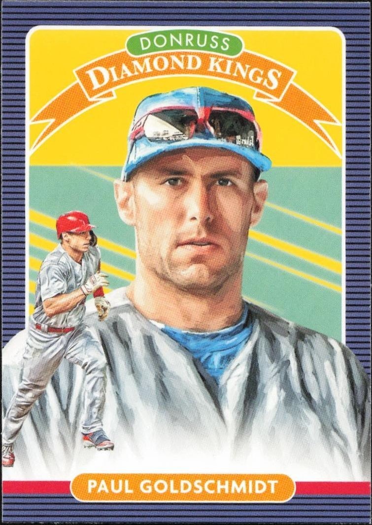 2020 Panini Donruss Paul Goldschmidt #25 trading card