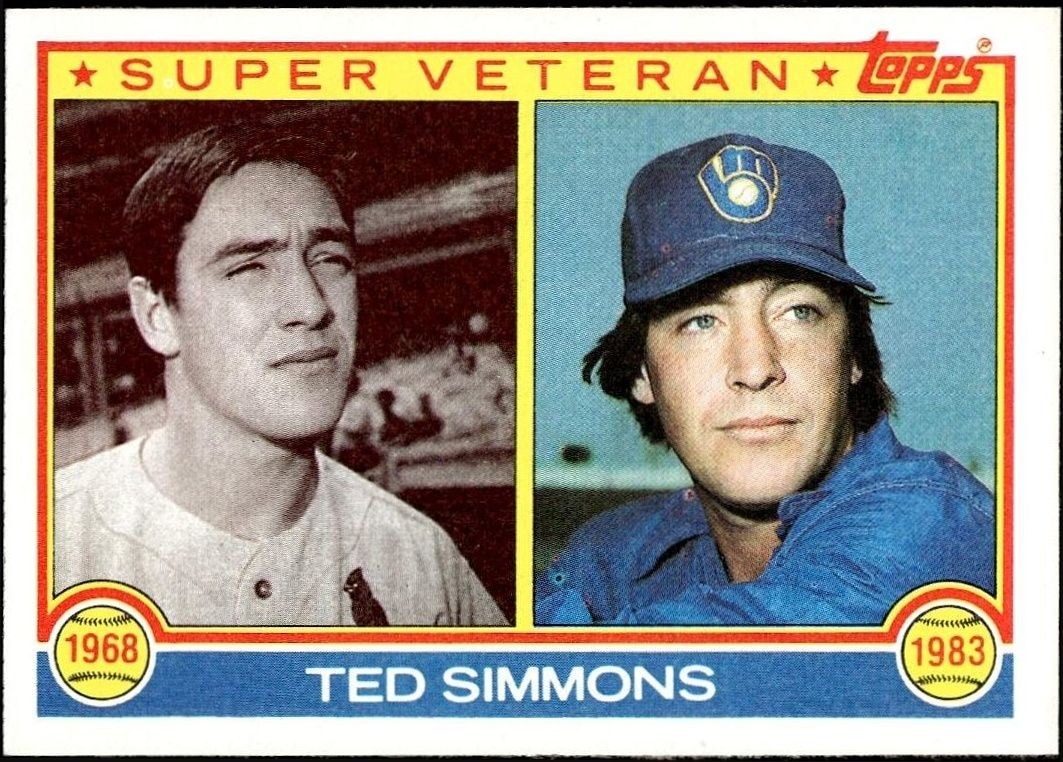 1983 Topps Ted Simmons #451 trading card