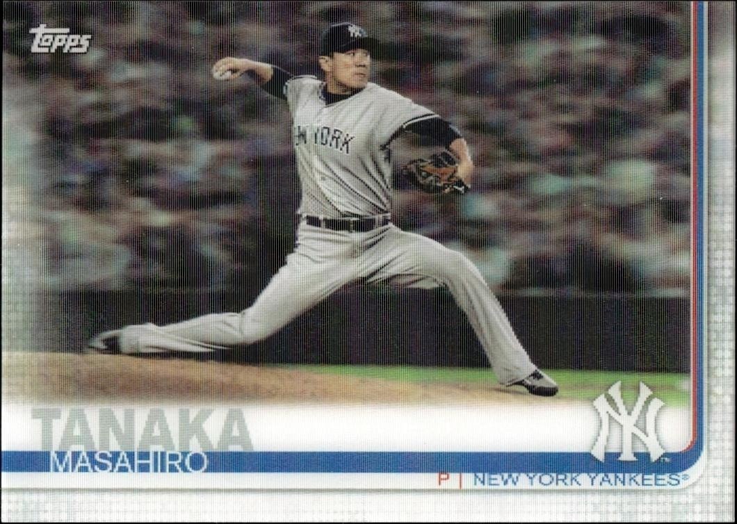 2019 Topps On Demand 3D Masahiro Tanaka #396 trading card