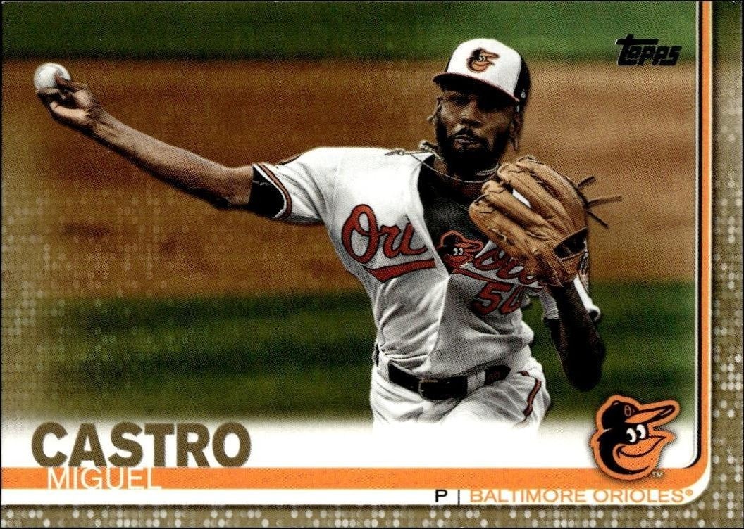 2019 Topps Update Series Miguel Castro #US163 trading card