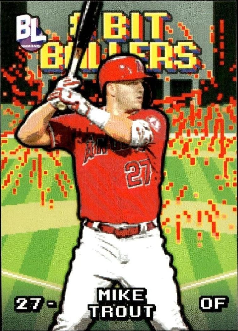2023 Topps Big League Mike Trout #8B-2 trading card