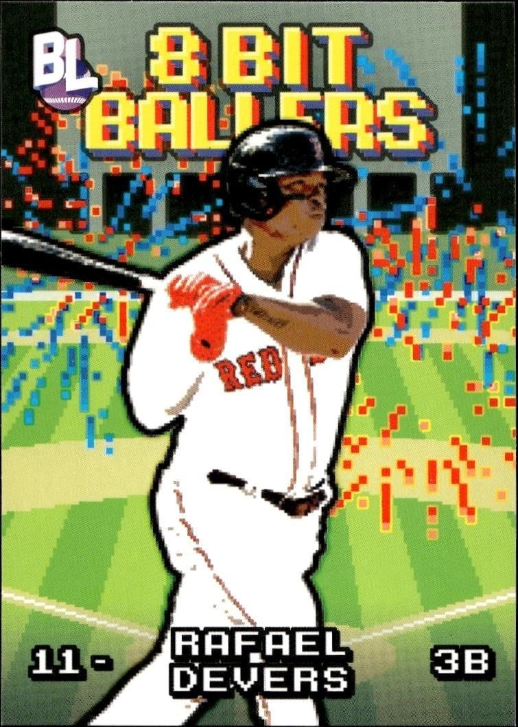 2023 Topps Big League Rafael Devers #8B-8 trading card