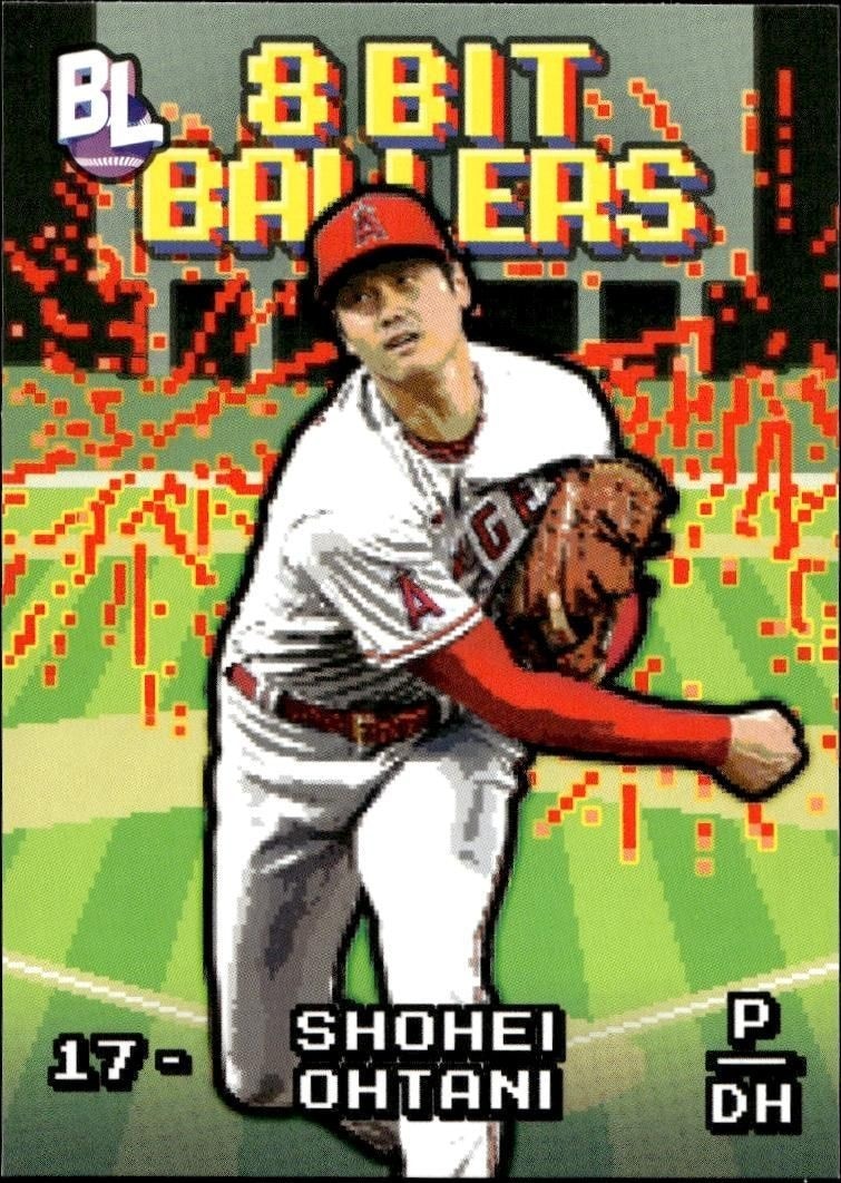 2023 Topps Big League Shohei Ohtani #8B-3 trading card