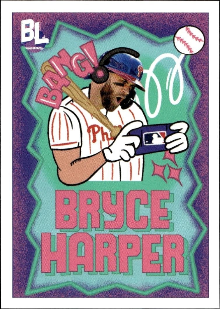 2023 Topps Big League Bryce Harper #BL-14 trading card
