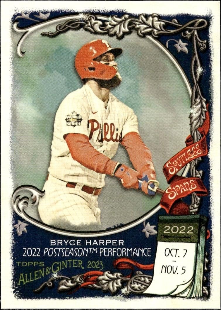 2023 Topps Allen & Ginter Bryce Harper #SS-34 trading card