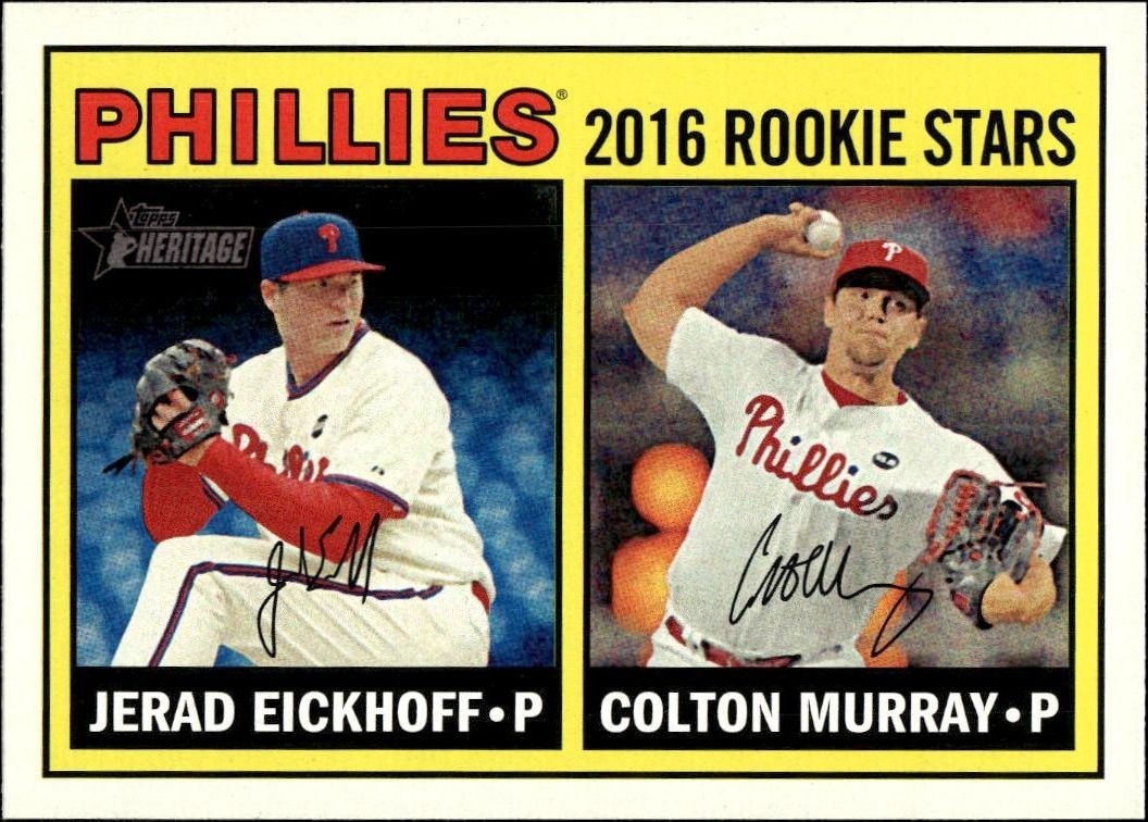 2016 Topps Heritage Colton Murray #173 trading card