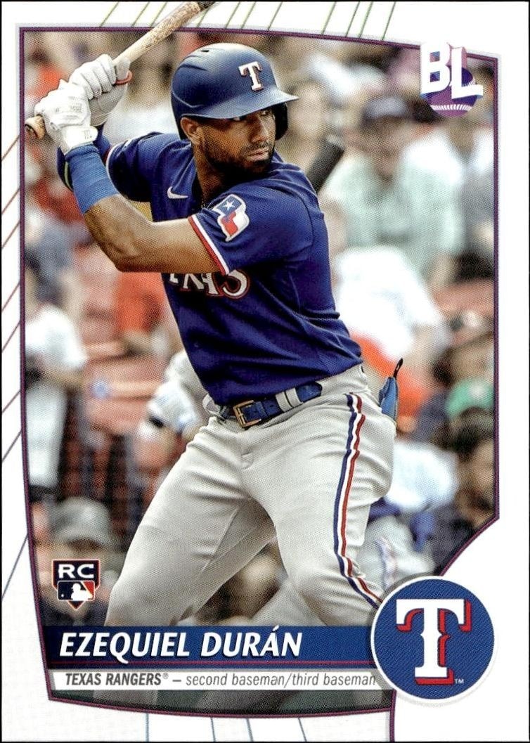2023 Topps Big League Ezequiel Duran #8 trading card