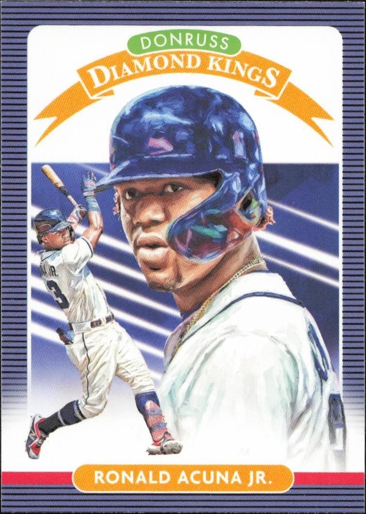 2020 Panini Donruss Ronald Acuna Jr. #8 trading card