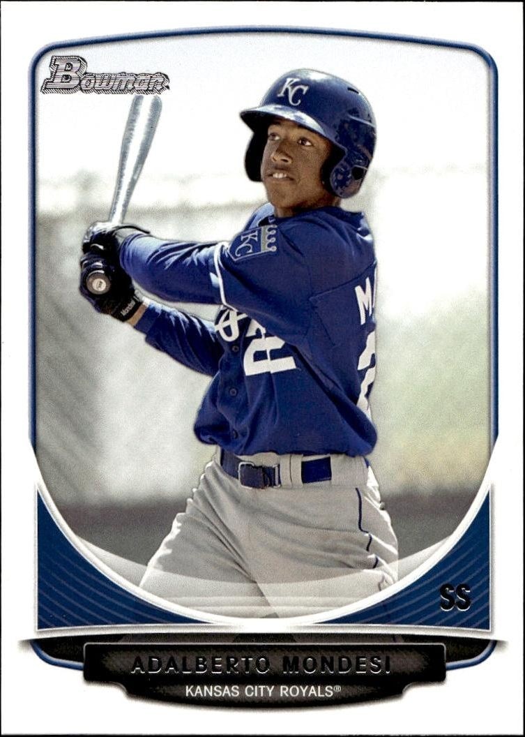 2013 Bowman Adalberto Mondesi #BP103 trading card