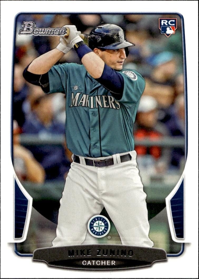 2013 Bowman Draft Picks & Prospects Mike Zunino #44 trading card