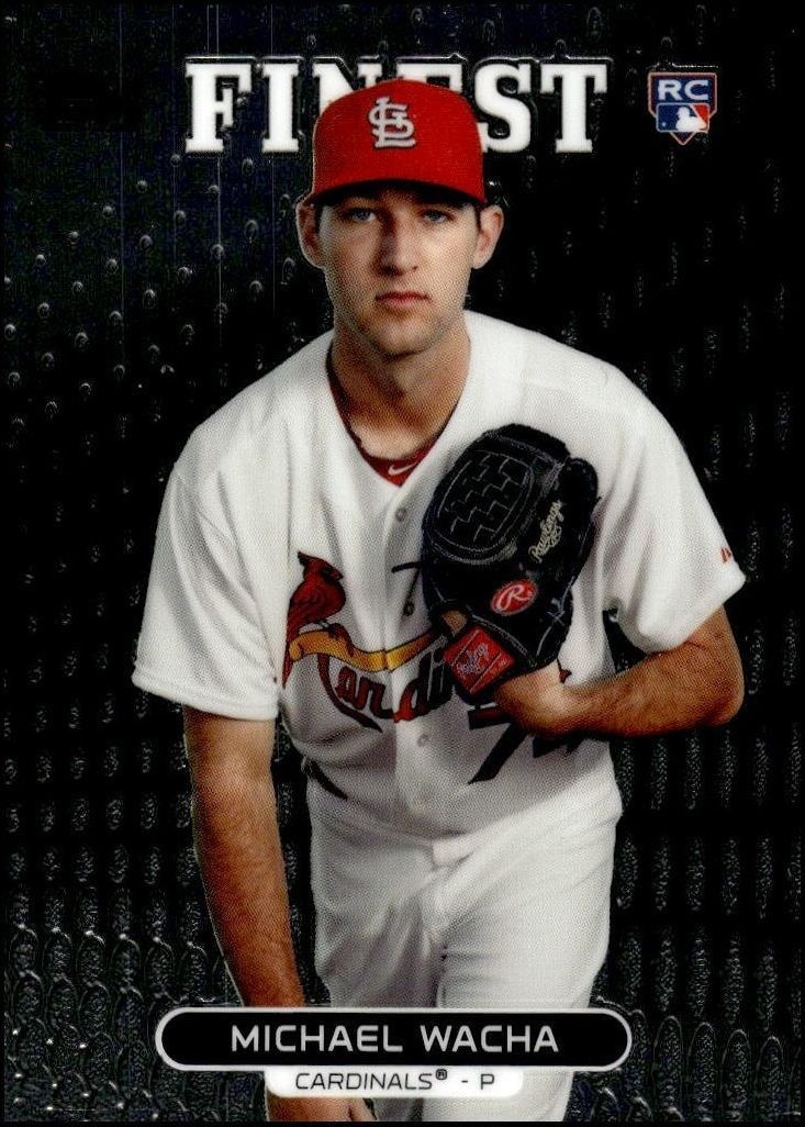 2013 Topps Finest Michael Wacha #3 trading card