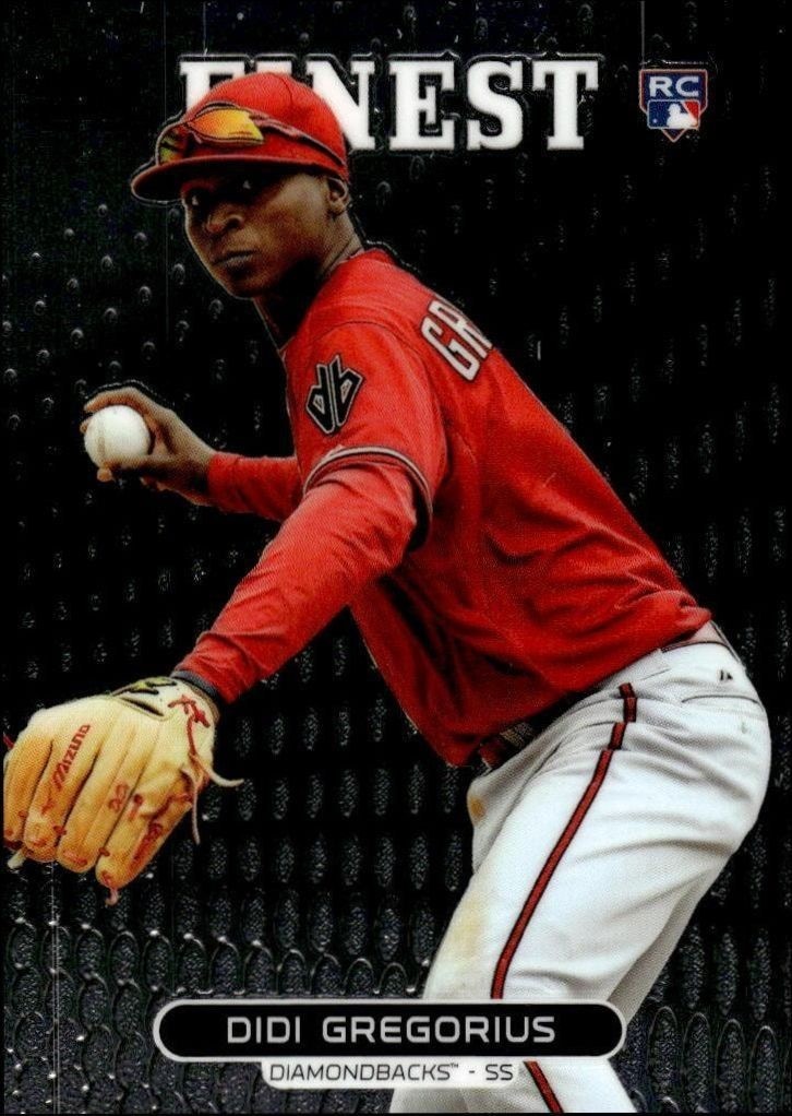 2013 Topps Finest Didi Gregorius #45 trading card