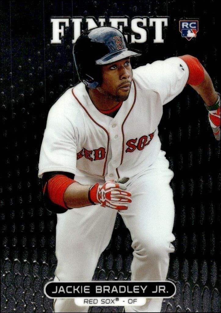 2013 Topps Finest Jackie Bradley Jr. #39 trading card