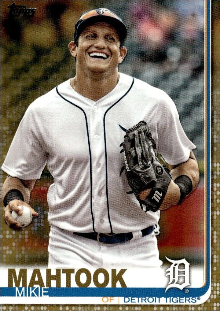 2019 Topps Series 2 Mikie Mahtook #477 trading card