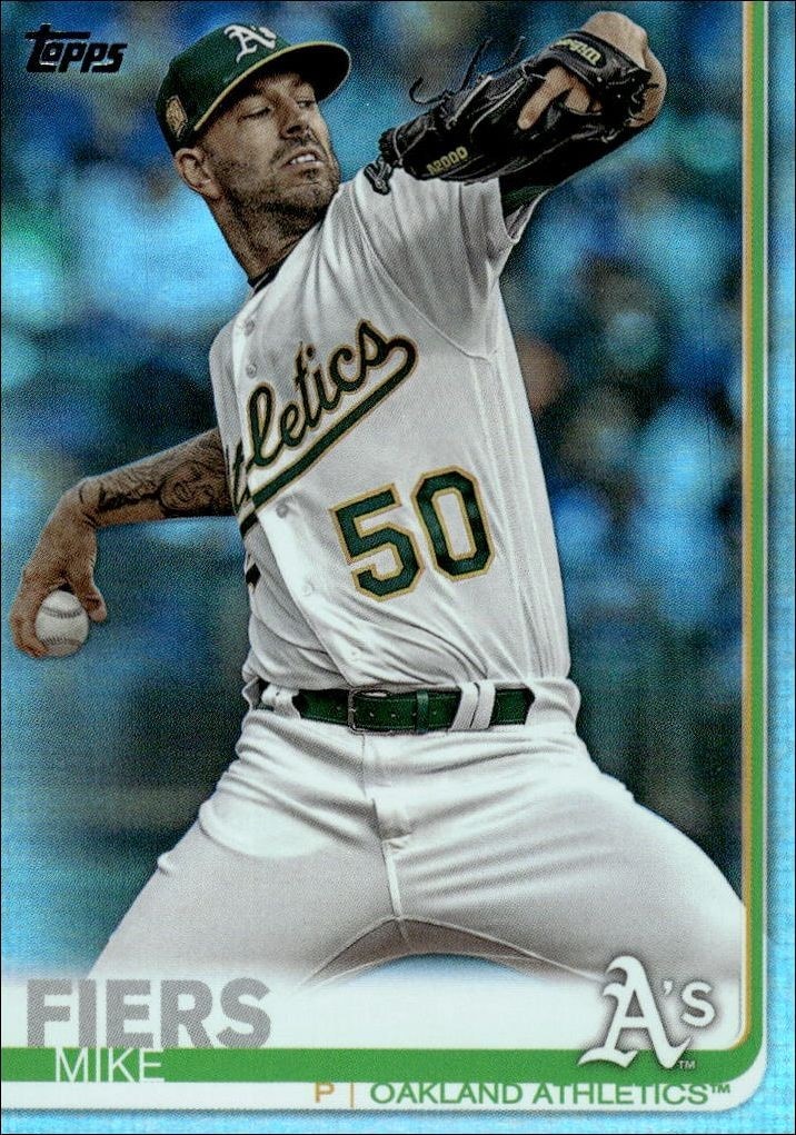 2019 Topps Series 2 Mike Fiers #413 trading card